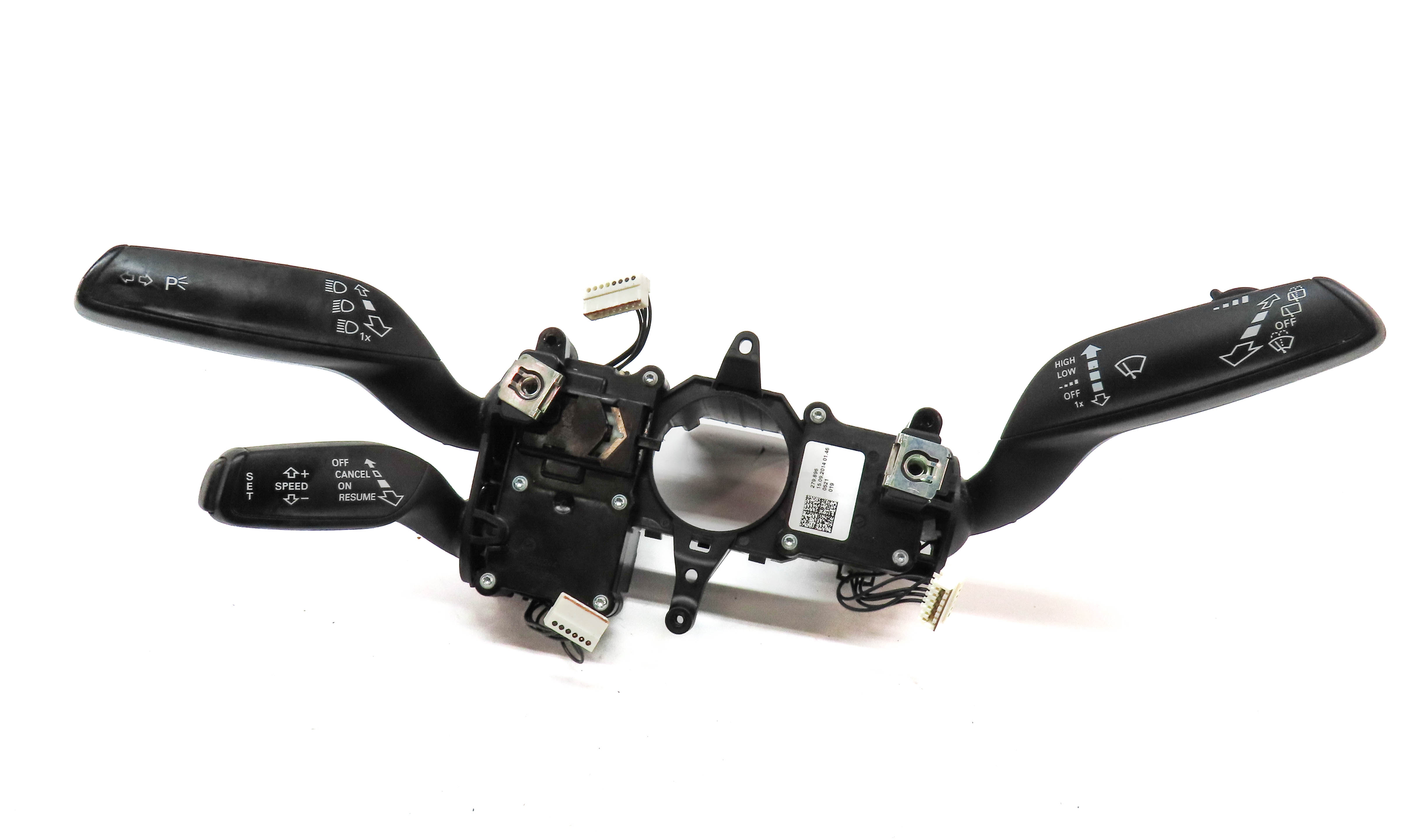 2015-2018 AUDI Q3 (8U) STEERING COLUMN BLINKER WIPER CRUISE COMBINATION SWITCH — exact item pictured